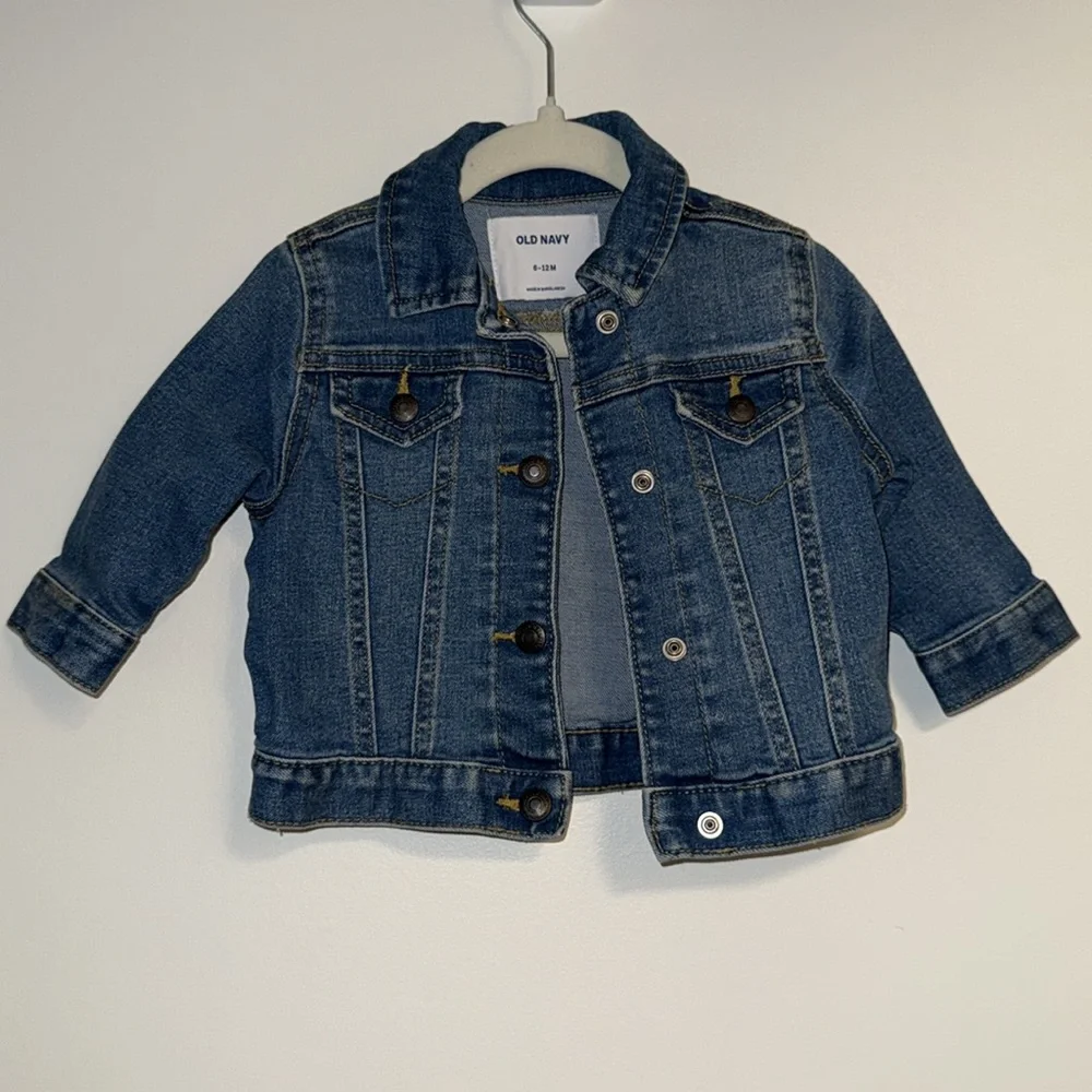 Old Navy Blue Denim Kids Jacket